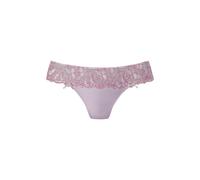 String LASCANA "Wanda Dessous", Damen, Gr. 52/54, rosa (pink, rose), Microtouch, Spitze, Obermaterial: 80% Polyamid, 12% Polyester, 8% Elasthan, Unterhosen, mit Stickerei Spitze in blumiger Optik (320