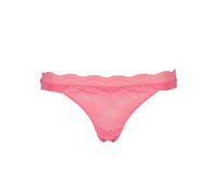 String LASCANA "Valentina", Damen, Gr. 44/46, pink, Mesh, Spitze, Obermaterial: 87% Polyamid, 13% Elasthan, körpernah, Unterhosen, aus dezent transparenter Spitze (96502545-44) pink
