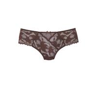 Stringpanty LASCANA, Damen, Gr. 40/42, schokolade, Spitze, Obermaterial: 90% Polyamid, 10% Elasthan, Unterhosen, aus floraler Spitze in transparenter Optik (92051468-40) schokolade