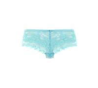 Stringpanty LASCANA, Damen, Gr. 48/50, blau (türkis), Spitze, Obermaterial: 85% Polyamid, 10% Elasthan, 5% Polyester, Unterhosen, aus zarter, elastischer Jacquardspitze (42147950-48) türkis