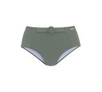LASCANA - Sunseeker LM Bikinihose Highwaist oliv - Gr. - 44