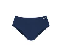 Bikini-Hose SUNSEEKER "Lapa", Damen, Gr. 38, N-Gr, blau (marine), Microfaser, Recycling-Polyamid, unifarben, Badehosen, in klassischer Schnittform (49511540-38) marine