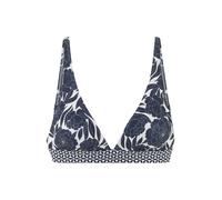 LASCANA - Sunseeker LM Triangel-Top navy-print - Gr. - 36A