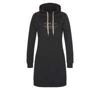Sweatkleid LASCANA "mit Kapuze" Gr. 40/42, N-Gr, schwarz Damen Kleider (47431116-40) schwarz
