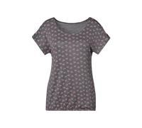 T-Shirt LASCANA Gr. 32/34, grau (dunkelgrau) Damen Shirts (59575545-32) dunkelgrau