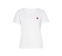 LASCANA T-Shirt Damen weiß-rot Gr.44/46