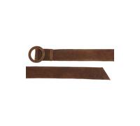 Taillengürtel LASCANA "Ledergürtel, Gürtel für Kleid & Overall, Bauchgürtel", Damen, Gr. M, braun, Leder, unifarben, Gürtel, aus hochwertigem Veloursleder, mit Shaping-Effekt (92447610-M) braun