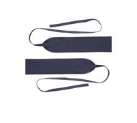 Taillengürtel LASCANA "Ledergürtel" Gr. S, blau (dunkelblau) Damen Gürtel Breite Veloursledergürtel zum Binden, Shapingeffekt, für Kleid & Overall (69786404-S)