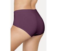 Taillenslip LASCANA, Damen, Gr. 44/46, aubergine, pink, navy, mint, blau, Single Jersey, Obermaterial: 95% Baumwolle, 5% Elasthan, unifarben, körpernah, Unterhosen, aus Baumwolle, mit schöner Aufbewah
