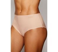 Taillenslip LASCANA, Damen, Gr. 36/38, beige, Microfaser, Obermaterial: 77% Polyamid, 23% Elasthan, unifarben, körpernah, Unterhosen, aus weicher und hoch elastischer Microfaser (94716918-36) beige