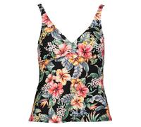 LASCANA - LASCANA OT Tankini mit Bügel Bade black print - Gr. - 40B