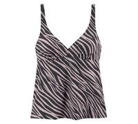 Bügel-Tankini-Top LASCANA "Kaa" Gr. 42, Cup B, schwarz (schwarz, bedruckt) Damen Bikini-Oberteile (82278226-42) schwarz, bedruckt