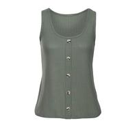LASCANA Trägertop Damen khaki Gr.32/34