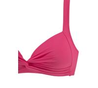 Triangel-Bikini LASCANA, Damen, Gr. 40, Cup B, rot, Polyamid, unifarben, Bikini-Sets, in Bralette-Form (71955352-40) rot