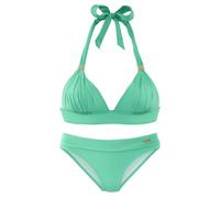 LASCANA Triangel-Bikini Damen smaragdgrün Gr.44 Cup C