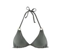 LASCANA Triangel-Bikini-Top Damen oliv Gr.34 Cup C/D