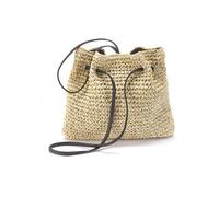 LASCANA Strandtasche 36 x 32 1 cm braun Damen Ethno Trends Damenbademode Taschen 36 x 32 x 1 cm beige, schwarz