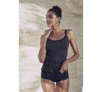 LASCANA Unterhemd Damen schwarz Gr.32/34