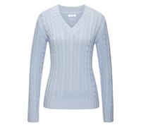 LASCANA V-Ausschnitt-Pullover Damen hellblau Gr.44/46