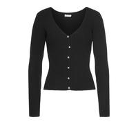 LASCANA V-Ausschnitt-Pullover Damen schwarz Gr.32/34