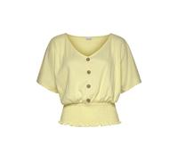 LASCANA V-Shirt Damen pastellgelb Gr.40/42