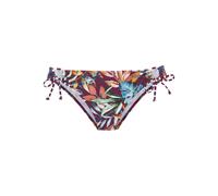 LASCANA - Venice Beach LM exkl. Sport Bikinihose mit Ring bordeaux pri - Gr. - 40