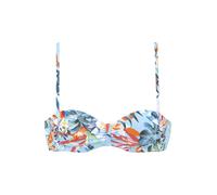 LASCANA - Venice Beach LM exkl. Sport OT Bügel-Bandeau Bade lt.blue prin - Gr. - 36C