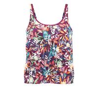 LASCANA - Venice Beach LM exkl. Sport Oversize-Tankini-Top bordeaux pri - Gr. - 46