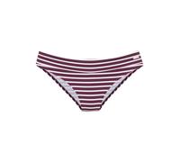 Badehose VENICE BEACH "Tadu", Damen, Gr. 36, N-Gr, bordeaux, weiß, Obermaterial: 84% Polyamid, 16% Elasthan. Futter: 92% Polyester, 8% Elasthan, Badehosen Badehose (61289015-36) bordeaux, weiß