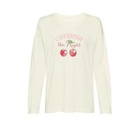 LASCANA - Vivance Dreams VD Longsleeve ecru - Gr. - 36/38