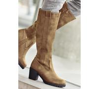 LASCANA Weitschaftstiefel Damen camelfarben Gr.36