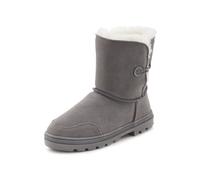 Winterstiefel LASCANA Gr. 37, grau Damen Schuhe (15180322-37) grau