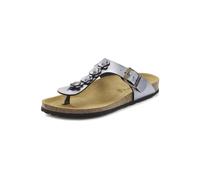 Zehentrenner LASCANA Gr. 37, silberfarben (anthrazit) Damen Schuhe Zehentrenner Bestseller (53657400-37) anthrazit