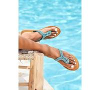 LASCANA Zehentrenner Damen türkis-blau Gr.37