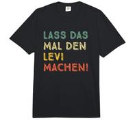 Lass Das Mal Den Levi Machen Retro Heimwerker Spruch Comfort Colors Adult Heavyweight T-Shirt
