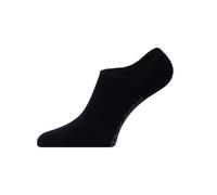 Lasting Merino Footies FWF - Füßlinge schwarz, L (42-45)