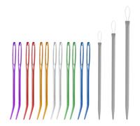 lasuroa 15stk Teiliges Gobelinnadel-Set, Garnstopfnadeln mit Stumpfer Spitze und Großem Öhr zum Stricken Häkeln Weben Nähen für Wollgarn und Bastelprojekte