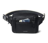 LATMAP 3L Damen Bauchtasche Sling Bag Damen PU Leder Cross Body Bag Klein Adjustable Strap Diebstahlsicher Brusttasche Leicht Crossbag Travel Essentials