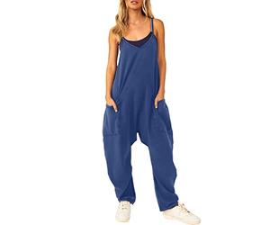 Latzhose Damen Arbeitshose Ärmelloser Overall Mit Tasche Oversize Loose Hose Größe Baggy Jumpsuit Sommerhose Jumpsuits Frühling Sommer Herbst Jumpsuit Damen Lang
