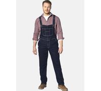 Latzjeans JAN VANDERSTORM "Latzhose KEARON", Damen, Gr. 62, N-Gr, blau (dunkelblau), Obermaterial: 98% Baumwolle CO. 2% Elasthan EL., Hosen (18907108-62) dunkelblau