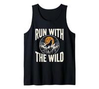 Laufen Sie mit dem Wild Wolf Husky Mountain Wilderness Tank Top
