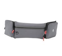 Laufen Taillenpack, Polyurethanfaser Chinlon Hydratationsgürtel mit Wasserflaschenhaltertasche für 17 cm Mobiltelefone, Wandern, Klettern, Outdoor, Sport, Fitness (Grey)