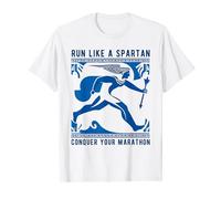Laufen wie ein Spartaner, erobern Sie Ihren Marathon T-Shirt