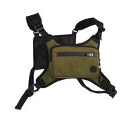 Laufendes Brustpaket - Verstellbares Sport-Brust-Paket | Leichte wasserdichte Lauftasche | Brustbeutel für Lauftasche | Leichte Westen-Plattformen in es, mehrfarbig, green