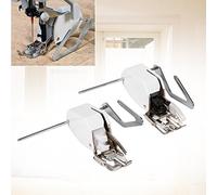 Lauffuß mit Verstellbarer Steppführung Nähfuß für Nähmaschinen mit niedrigem Schaft,Lauffuß, kompatibel mit Brother Singer Haushaltsnähmaschine(5MM), Walking Foot Feet Presser Lauffuß, Lauffuß mi