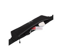 Laufgürtel UNDER ARMOUR, Damen, schwarz, schwarz, castlerock, Obermaterial: 91% Polyester, 9% Elasthan, Gürtel, mit Elasthan-Anteil, leichtes Material, für Sportmode und Freizeit (88427969-0) schwarz,