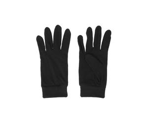 Laufhandschuhe ENDURANCE "Gesell", Damen, Gr. S, schwarz, 67% Bambus-Viskose, 28% Wolle, 5% Elasthan, unifarben, Handschuhe, mit natürlichen Powermaterialien für Atmungsaktivität und Wärme (88548533-S