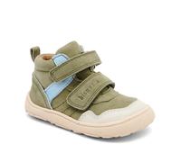 Bisgaard Baby Lauflernschuh Barefoot Becky – Barfußschuh Leder mit Klettverschluss Gr. 26 khaki