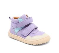 Lauflernschuh BISGAARD "barefoot becky", Baby, Gr. 26, lila (violett), Leder, Schuhe Lauflernschuh, Sneaker, Klettschuh mit Klettverschluss, Größenschablone zum Download (48626927-26) violett