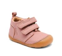 Lauflernschuh BISGAARD "barefoot carter", Jungen, Gr. 26, altrosa, Leder, Schuhe Lauflernschuh, Klettstiefel für Laufanfänger, Größenschablone zum Download (38411319-26)